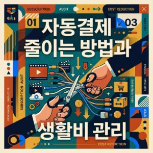 자동결제 줄이는 방법과 구독료 생활비 관리